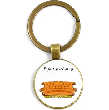Friends přívěsek na klíče, klíčenka s motivem ze seriálu Přátelé | klíčenka, dárek - 36