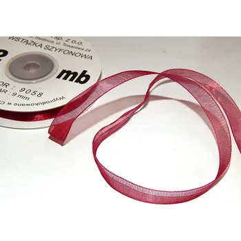 Stuha Stuha šifonová, WO9058, šíře 25 mm/32m