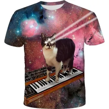 Dětské tričko s kočkou B1456 6 H