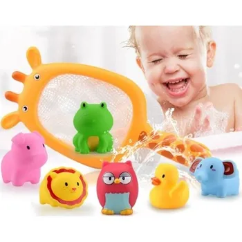 Nafukovací kruh Dětský podběrák se zvířátky