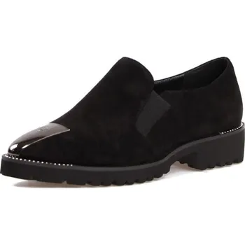 Dámské baleríny Luxusní dámské semišové mokasíny 37