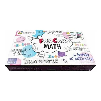 Fun Card Math (Addition, Subtraction, Multiplication, Division)
