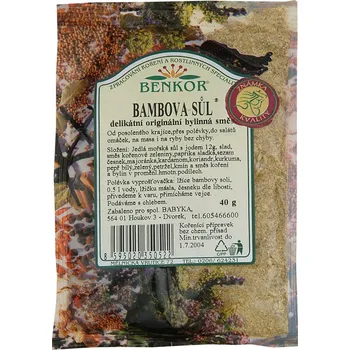 Koření Bambova sůl 40g