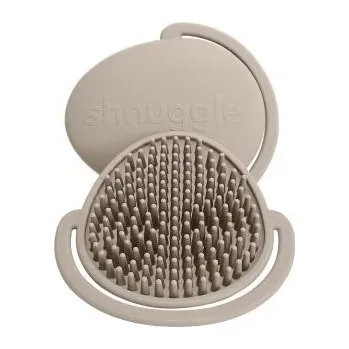 kartáč na vlasy Shnuggle SHNUGGLE Dětský kartáč Taupe