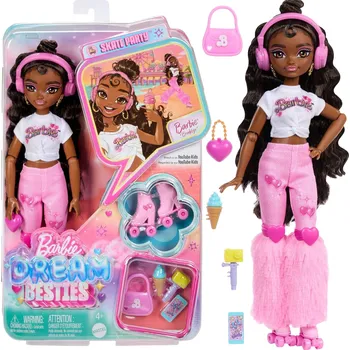 Mattel Barbie Dream Besties Skate Party Sada Brooklyn Módní panenka + doplňky