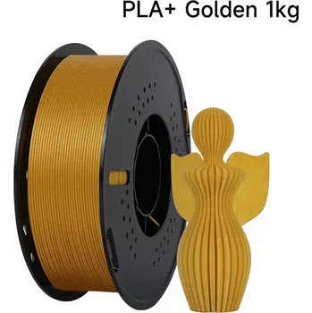 Filament Kingroon PLA PLUS 1,75 mm 1 kg | Zlatá (Kingroon Filament / Tisková struna PLA PLUS 1,75 mm 1 kg | Zlatá)