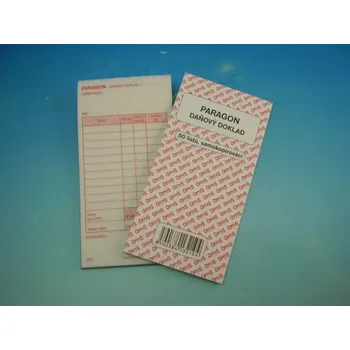 Tiskopis Paragon danový doklad NCR 50l, propis. /OP1321/