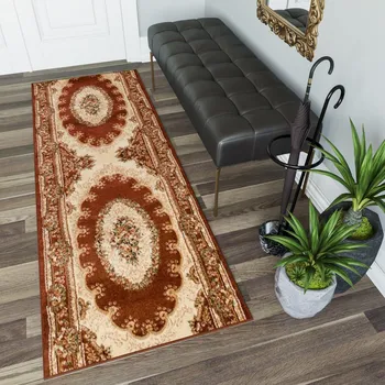 Koberec Chemex Běhoun na míru KEMESEY - orient 6 - hnědý Rozměr koberce: 70 cm