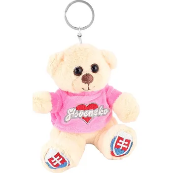 Velká klíčenka Slovensko Medvídek (Přívěsek na klíče Slovensko)