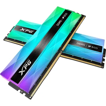 Operační paměť Adata Lancer NEON/DDR5/32GB/6000MHz/CL30/2x16GB/RGB/Grey AX5U6000C3016G-DCLANRSG