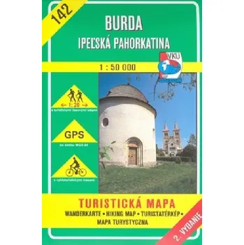 Burda Ipeľská pahorkatina - Mapa VKÚ 1:50 000 číslo 142 - Vojenský kartografický ústav