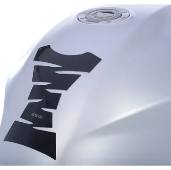 Samolepicí dekorace na vozidlo OXFORD tankpad JAGGED nálepka na nádrž barva černá (starý kód: OX544) (OXFORD tankpad JAGGED nálepka na nádrž barva černá (starý kód: OX544))