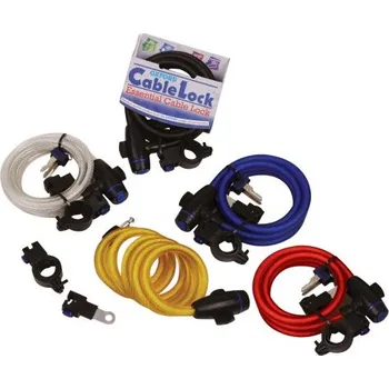 Motozámek OXFORD lanko CABLE LOCK délka 1.8M X 12mm barva tmavý BS (OXFORD lanko CABLE LOCK délka 1.8M X 12mm barva tmavý BS)