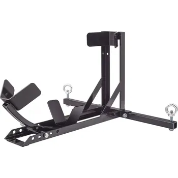 Nosič na motocykl a skútr BIKETEC univerzální zvedák s nosičem předních kol pro přepravu motocyklu (s kolébkou) WHEEL CHOCK barva černá (BIKETEC univerzální zvedák s nosičem předních kol pro přepravu motocyklu (s kolébkou) WHEEL CHOCK barva černá)