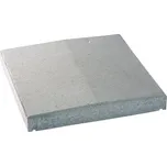 Deska zákrytová BEST V pro sloupky přírodní 500×500×70 mm