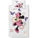 Povlečení do postýlky Minnie a Motýlci