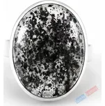 Stříbrný prsten (Ag 925/1000) s Black Sun Stone QA, vel. kamene cca 24 x 19 mm, RARITA (BSS7264R)