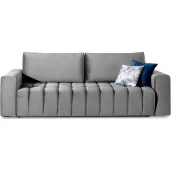 Pohovka Rozkládací pohovka GRAHAMIA 06, světle šedá látka +možnost VÝNOSU + vyzvednutí ZDARMA