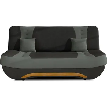 Pohovka Pohovka NECTON 04, černá látka/světle šedá látka + vyzvednutí ZDARMA