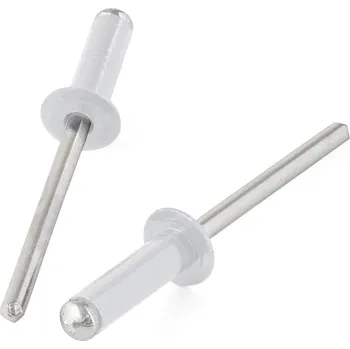 Nýt Nýt trhací Al/St barevný - 4.0x12 bílý