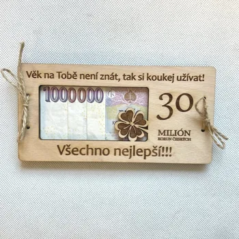 Milion korun k narozeninám Jubileum: 30, Varianta: Bez podpisu