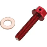 ACCEL vypouštěcí zátka oleje HONDA CRF 150 R 07-16 ( s magnetem) barva červená (MDP-01RD) - (ACCEL vypouštěcí zátka oleje HONDA CRF 150 R 07-16 ( s magnetem) barva červená (MDP-01RD) -)