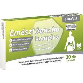 Fitness strava JutaVit Digestive Enzyme Complex 30 kapslí