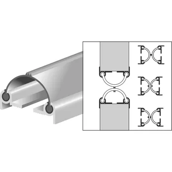 Stavební profil DNP ALUMINIUM lišta