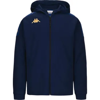 Pánská mikina KAPPA4SOCCER GREVOLO mikina tm. modrá/modrá cobalt 4XL
