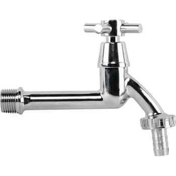 Zavlažování Kohoutek zahradní LONG, vstup 1/2", výstup 3/4", hadičník 1/2" - BRADAS