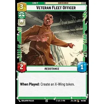Sběratelská karetní hra Veteran Fleet Officer 099/202/597 - Jump to Lightspeed Typ karty: Standard