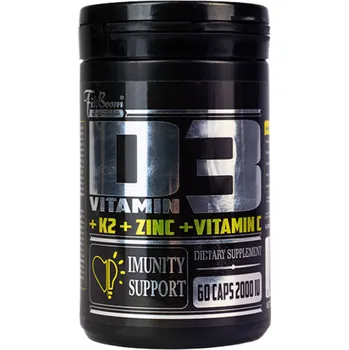 Protein FitBoom Multivititamin D3 komplex - 60 kapslí
