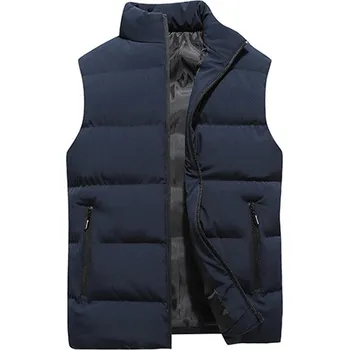 Pánský kabát Pánská vesta DIMU289 Barva: Tmavě Modrá, Velikost: 3XL