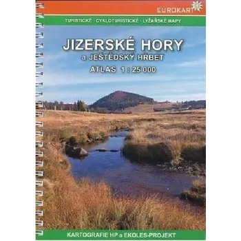 Jizerské hory a Ještědský hřbet - Atlas 1:25 000 - Eurokart