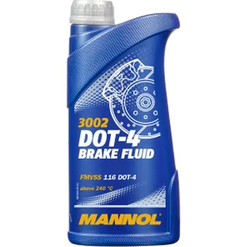 Brzdová kapalina MANNOL BRAKE FLUID doT-4 (450ML) - brzdová kapalina (3002) (MANNOL BRAKE FLUID doT-4 (450ML) - brzdová kapalina (3002))