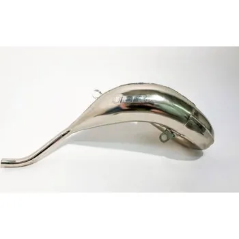 Výfuk pro motocykl DEP PIPES difuzor/komora/rezonanční trubice poniklovaná (FRONT EXHAUST PIPE NICKEL): KTM SX 125/150, HUSQVARNA TC 125 19-, GAS GAS MC 125 21- (použití s DEPT2129 - FULL systém) (DEP PIPES difuzor/komora/rezonanční trubice poniklovaná (FRONT EXHAUST PIPE)