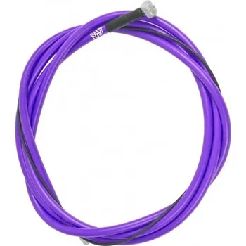Lanko pro jízdní kolo Brzdové lanko BMX s bowdenem Rant SPRING Linear fialová 1470mm