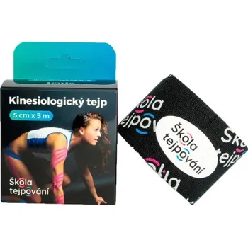 Tejpovací páska Škola tejpování - tejp logo 5 cm x 5 m