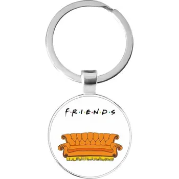 Friends přívěsek na klíče, klíčenka s motivem ze seriálu Přátelé | klíčenka, dárek - 34