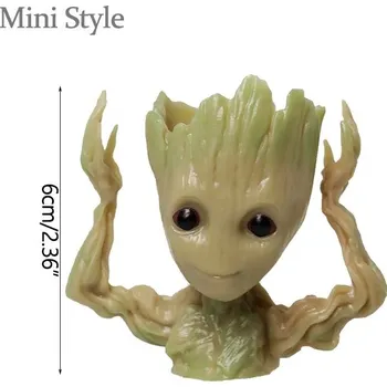 Květináč Květináč ve tvaru groota | domácí dekorace, anime postavička - mini-D