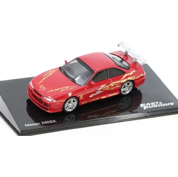 autíčko Nissan 240SX 1971 Rychle a Zběsile 1:43 - DeAgostini časopis s modelem Nissan 240SX - kovový model auta 1/43