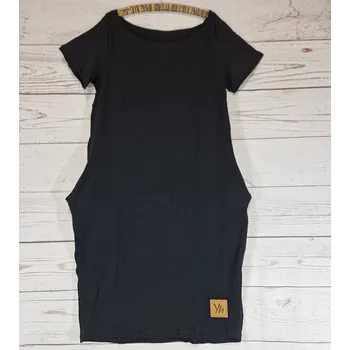 Dámské šaty Yháček Šaty dámské Style, Black Velikost:: M