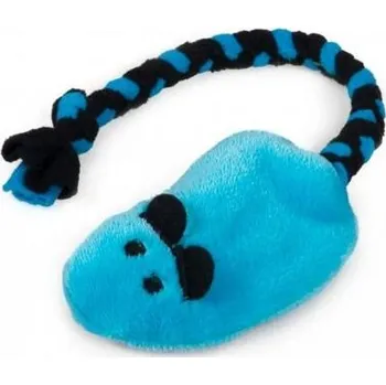 Hračka pro psa Přetahovadlo Myš modrá