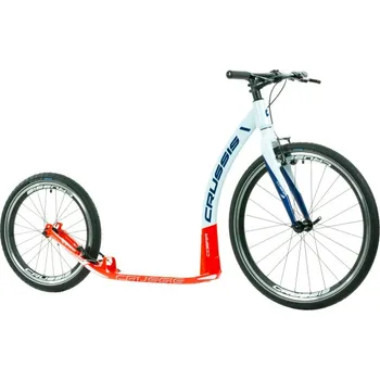 Koloběžka CRUSSIS Koloběžka COBRA 4.2-4 bílá/červená