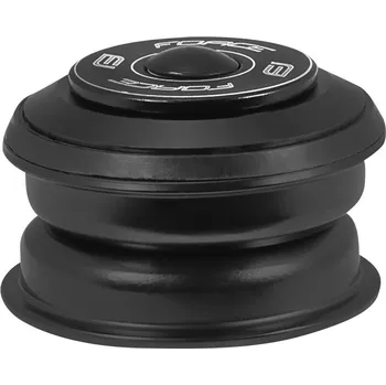 Hlavové složení řízení FORCE AHEAD 1 1/8'' polointegr. Fe, černé typ: polointegrované, průměr: 1 1/8 palce, sloupek: A-head