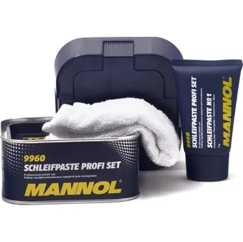 Autokosmetika MANNOL SCHLEIFPASTE PROFI 400G - sada na leštění laku (9960) (24) (MANNOL SCHLEIFPASTE PROFI 400G - sada na leštění laku (9960) (24))