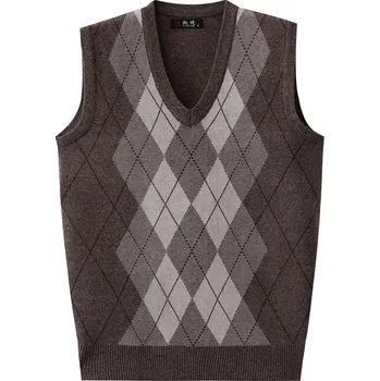 Pánská vesta Pánská vesta DIMU284 Barva: Kávová, Velikost: L