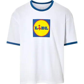 Pánské oversize triko s BIO bavlnou LIDL (bílá, M (48/50))