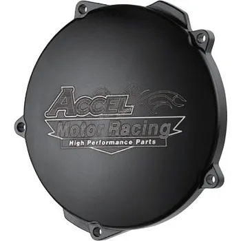 Spojková sada ACCEL kryt spojky hliníková (s těsněním) KTM SXF 450 07-12 barva černá - (ACCEL kryt spojky hliníková (s těsněním) KTM SXF 450 07-12 barva černá -)