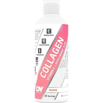 Kloubní výživa Dorian Yates Liquid Collagen + Vitamin C + Hyaluronic acid 500 ml Příchuť: pomeranč